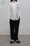ARCHIVIO J.M.Ribot cuffed trousers PA47/NV